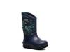 Neo Classic Rain Boot - Kids' Navy Firework Floral Print view