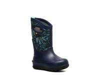 Neo Classic Rain Boot - Kids' Navy Firework Floral Print view