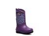 Neo Classic Rain Boot - Kids' Purple Jungle Print view