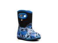 Baby Classic Rain Boot - Kids' Blue Shark Print view