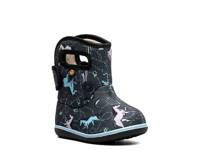 Baby Bogs II Rain Boot - Kids' Grey Horse Print view