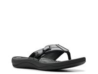 Sunmaze Loop Sandal Black Patent view