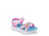 Jumpsters Tie Dye BFFs Sandal - Kids' Pink Tie Dye view