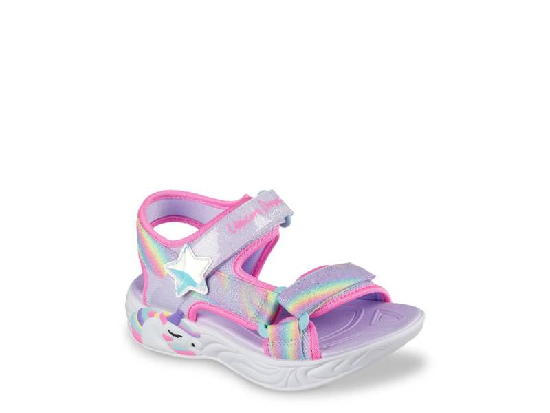 Unicorn Dreams Dreamy Unicorns Light-Up Sandal - Kids'
