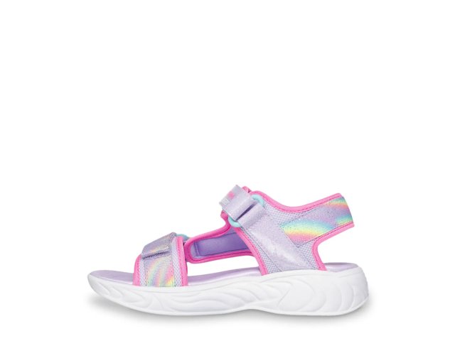 Skechers Unicorn Dreams Dreamy Unicorns Light-Up Sandal - Kids