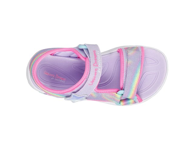 Skechers Unicorn Dreams Dreamy Unicorns Light-Up Sandal - Kids