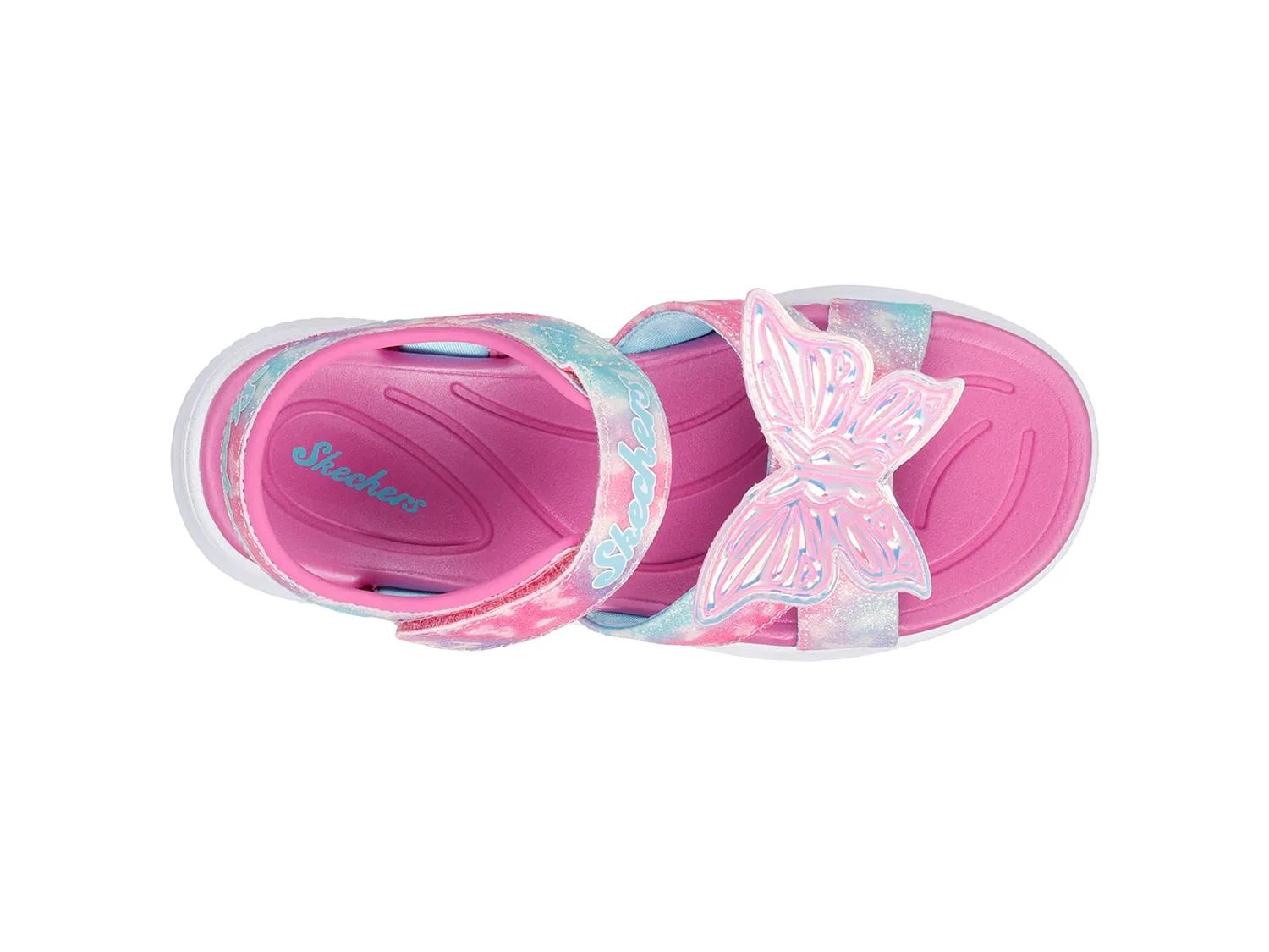 Skechers Jumpsters Butterfly Bright Sandal - Kids' - Free Shipping