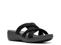 Breezerae Cam Wedge Sandal Black view