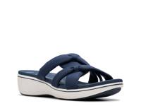 Breezerae Cam Wedge Sandal Navy view