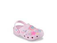 Foamies Heart Charmer Girly Land Clog - Kids' Light Pink view