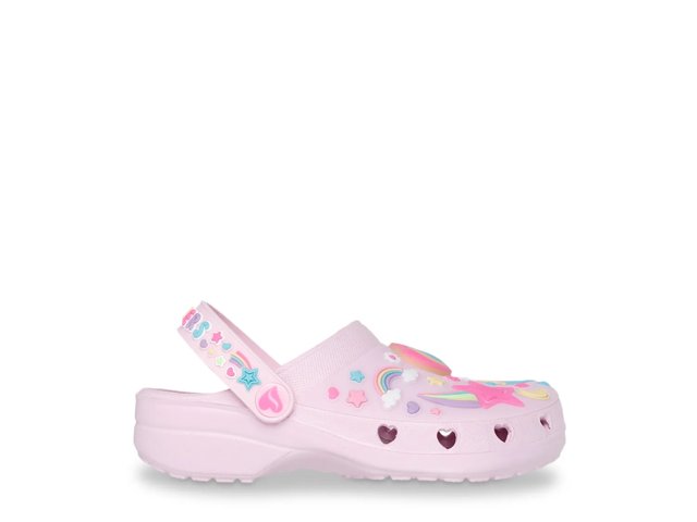 Foamies Heart Charmer Girly Land Clog - Kids'