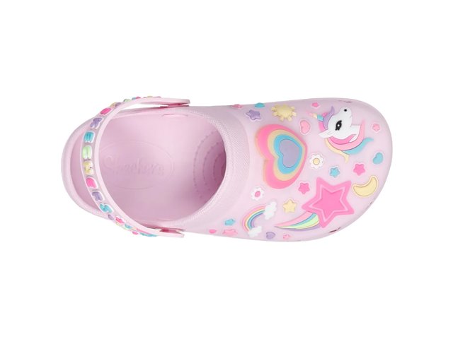 Foamies Heart Charmer Girly Land Clog - Kids'