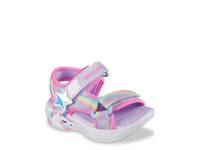 Unicorn Dreams Dreamy Unicorn Sandal - Kids' Purple view