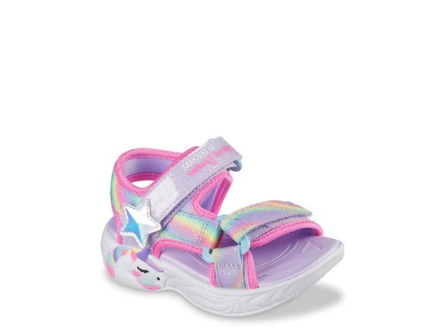 ユニコーンスマイルジュース Skechers Unicorn Dreams Dreamy Unicorn Sandal - Kids' - Free