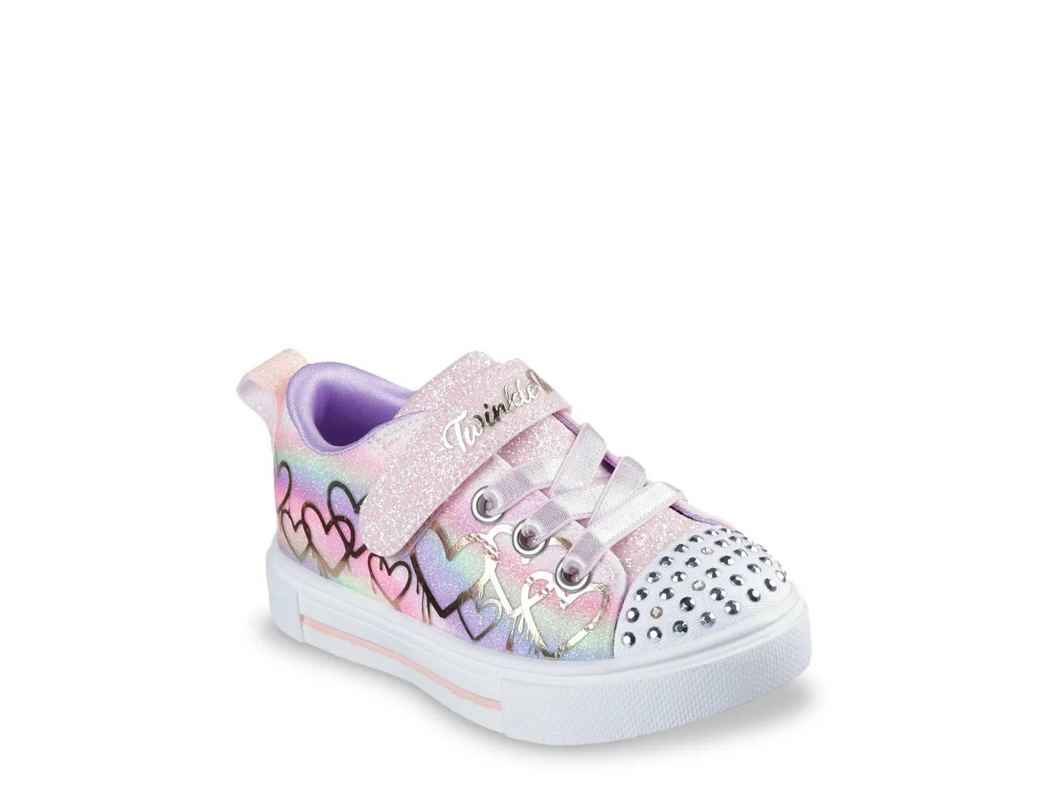 Twinkle Toes Twinkle Sparks Ombre Love Sneaker - Kids'