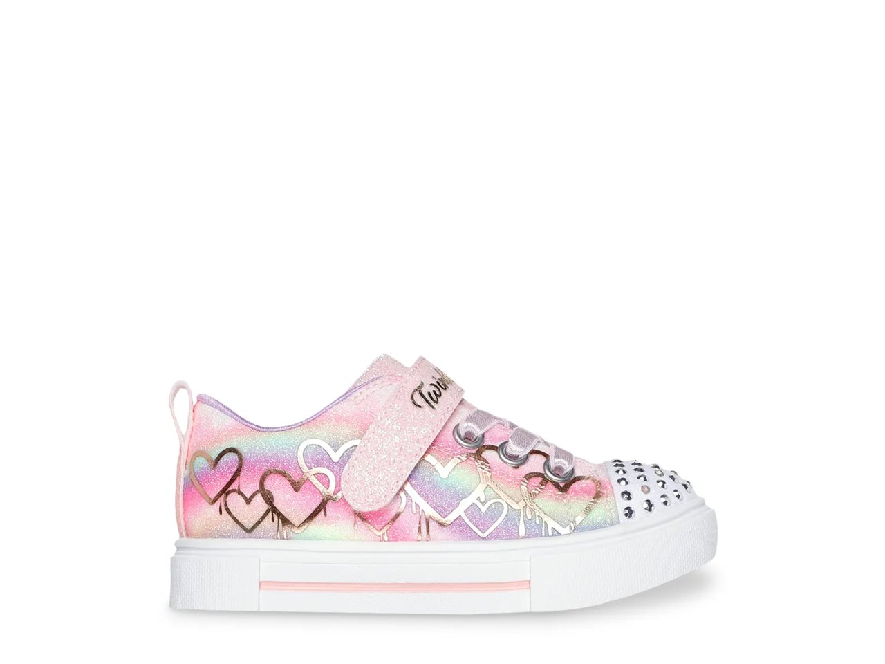 Twinkle Toes Twinkle Sparks Ombre Love Sneaker - Kids'