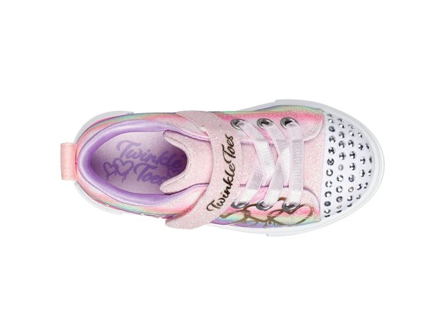 Skechers Twinkle Toes Twinkle Sparks Ombre Love Sneaker - Kids