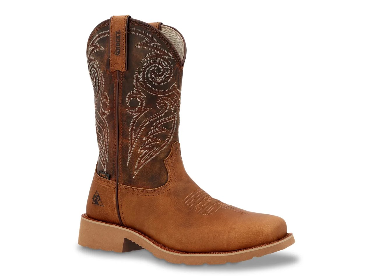 Monocrepe Waterproof Steel Toe Western Work Boot - Men's