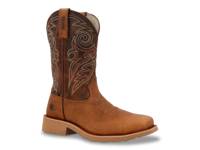 Monocrepe Waterproof Steel Toe Western Work Boot - Men's Tan view