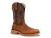 Monocrepe Waterproof Work Boot - Men's Dark Brown view