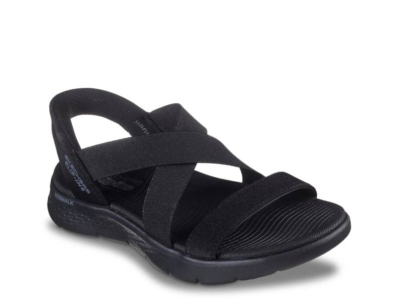 Hands Free Slip-ins: GO Walk Flex Glimmer Up Sandal