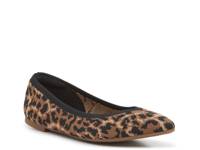 Maurene Ballet Flat Tan/Brown/Black Leopard Print view