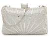 Metro Clutch Silver view
