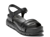 ZERØGRAND Wedge Sandal Black view