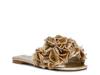 Flo Sandal Gold Leather view