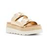 Mythical Espadrille Platform Sandal Gold Metallic view