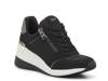 Kaden Wedge Sneaker Black view