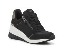 Kaden Wedge Sneaker Black view