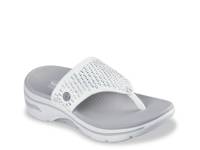 X Martha Stewart GO WALK Arch Fit 2.0 Sandal White view