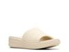 Drift Twist Wedge Sandal Cream view
