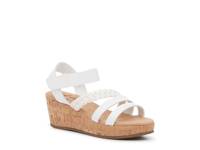 Lovely Wedge Sandal - Kids' White view