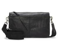 Kaye Leather Crossbody Bag Black view