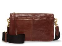Kaye Leather Crossbody Bag Brown view
