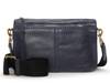 Kaye Leather Crossbody Bag Navy view