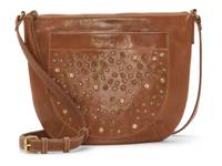 Remi Leather Crossbody Bag Honey Tan view