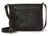 Ryla Leather Crossbody Bag Black view