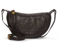 Seth Leather Crossbody Bag Black view