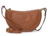 Seth Leather Crossbody Bag Honey Tan view