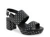 Camera Platform Sandal Black view