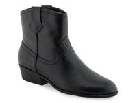 Credo Western Bootie Black view