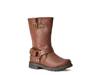 Tall Harness Moto Boot - Kids' Dark Brown view