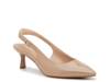 Jamet Pump Beige Patent Synthetic view