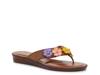 Chantol Sandal Brown/Multicolor view
