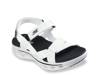 GO Walk Glide Step 2.0 Camden Sandal - Women's White view
