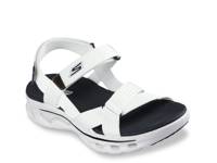 GO Walk Glide Step 2.0 Camden Sandal - Women's White view