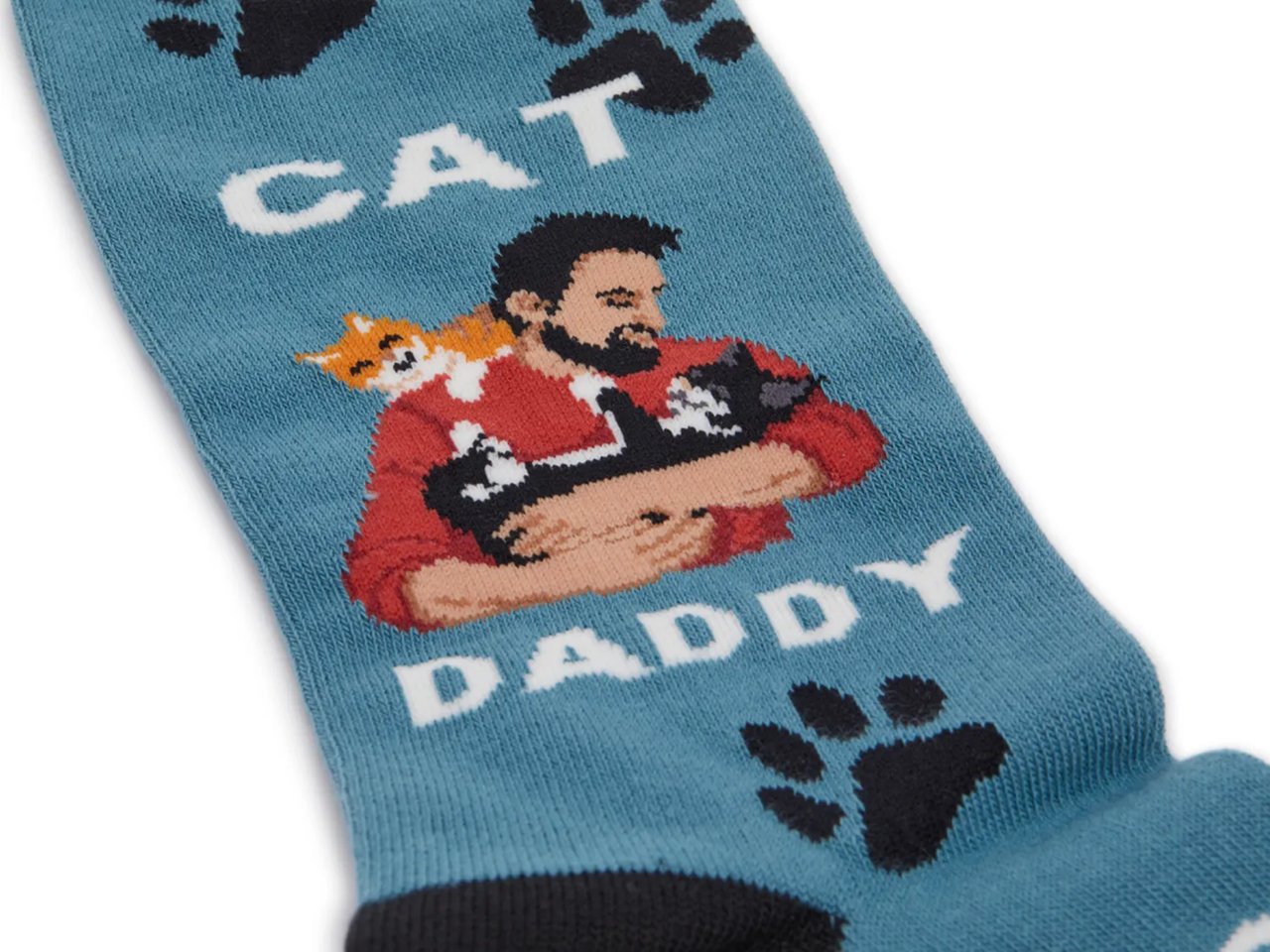 Cat Daddy Men's Crew Socks